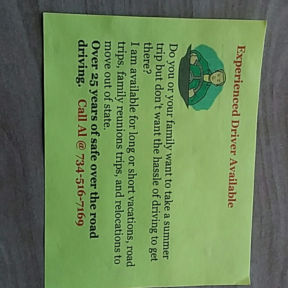 A business for traveling and vacation